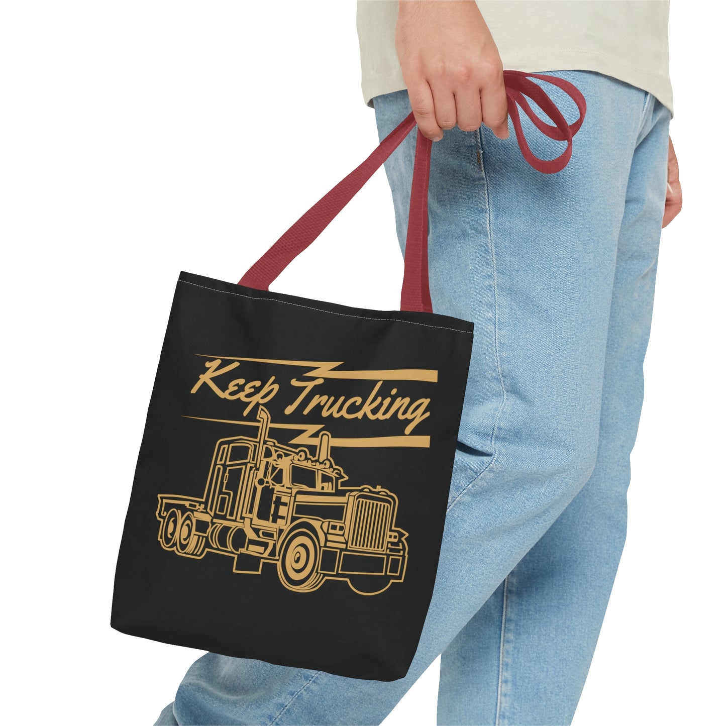 Keep Trucking Tote Bag