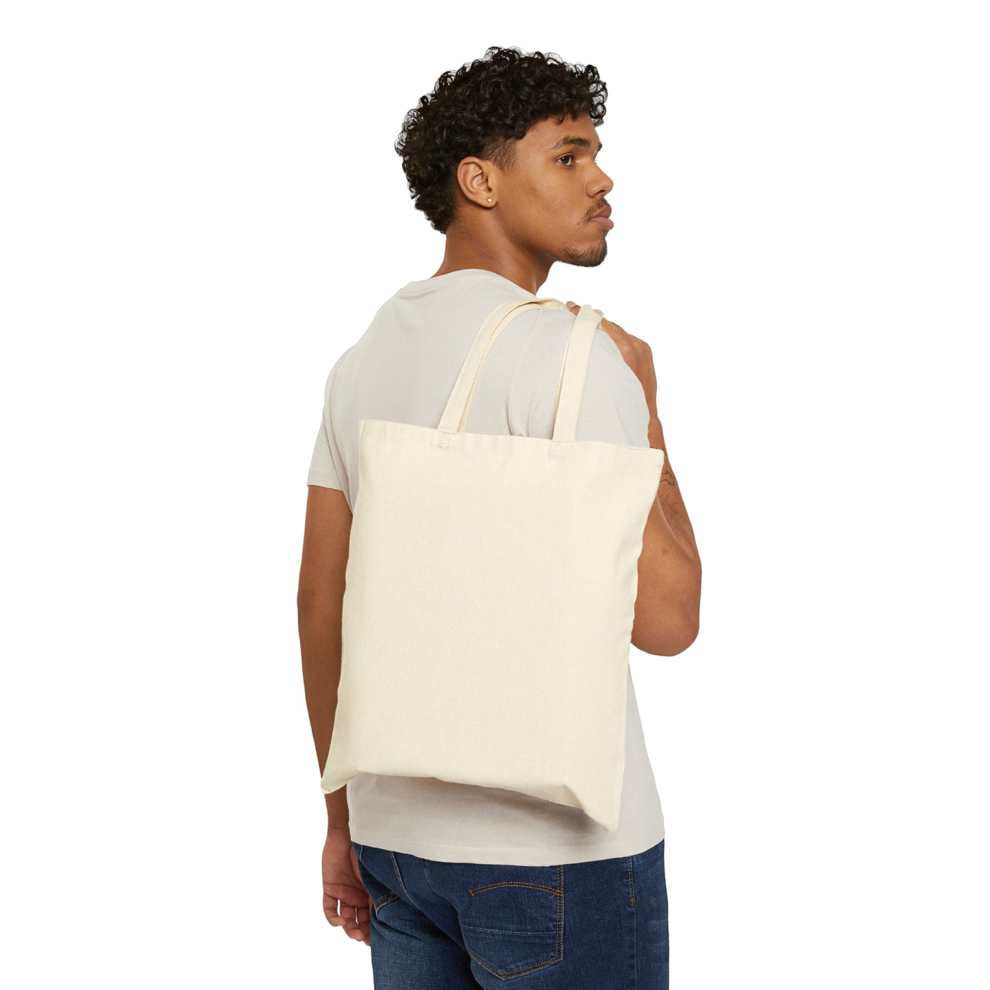 Keep Trucking Cotton Canvas Tote Bag