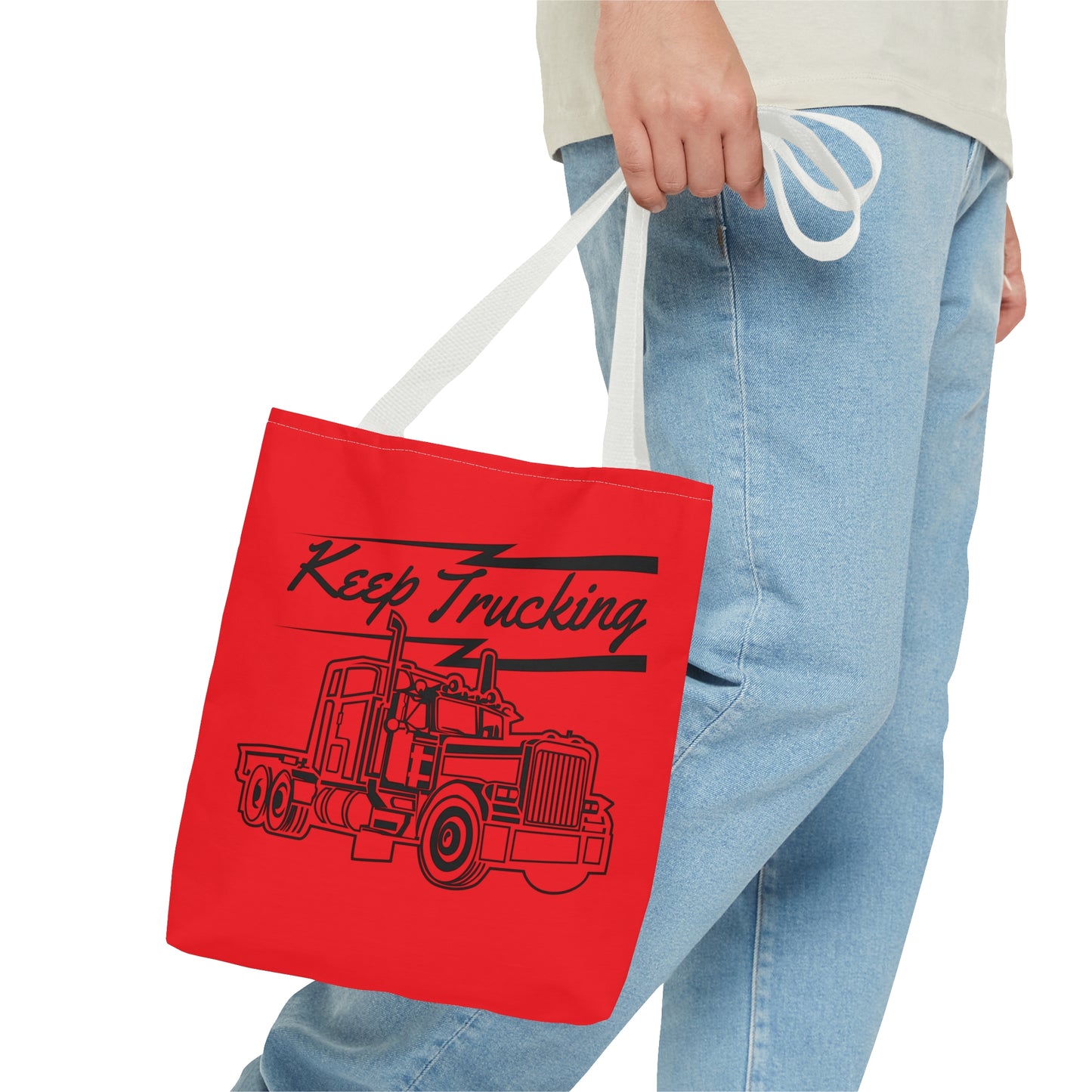 Keep Trucking Tote Bag