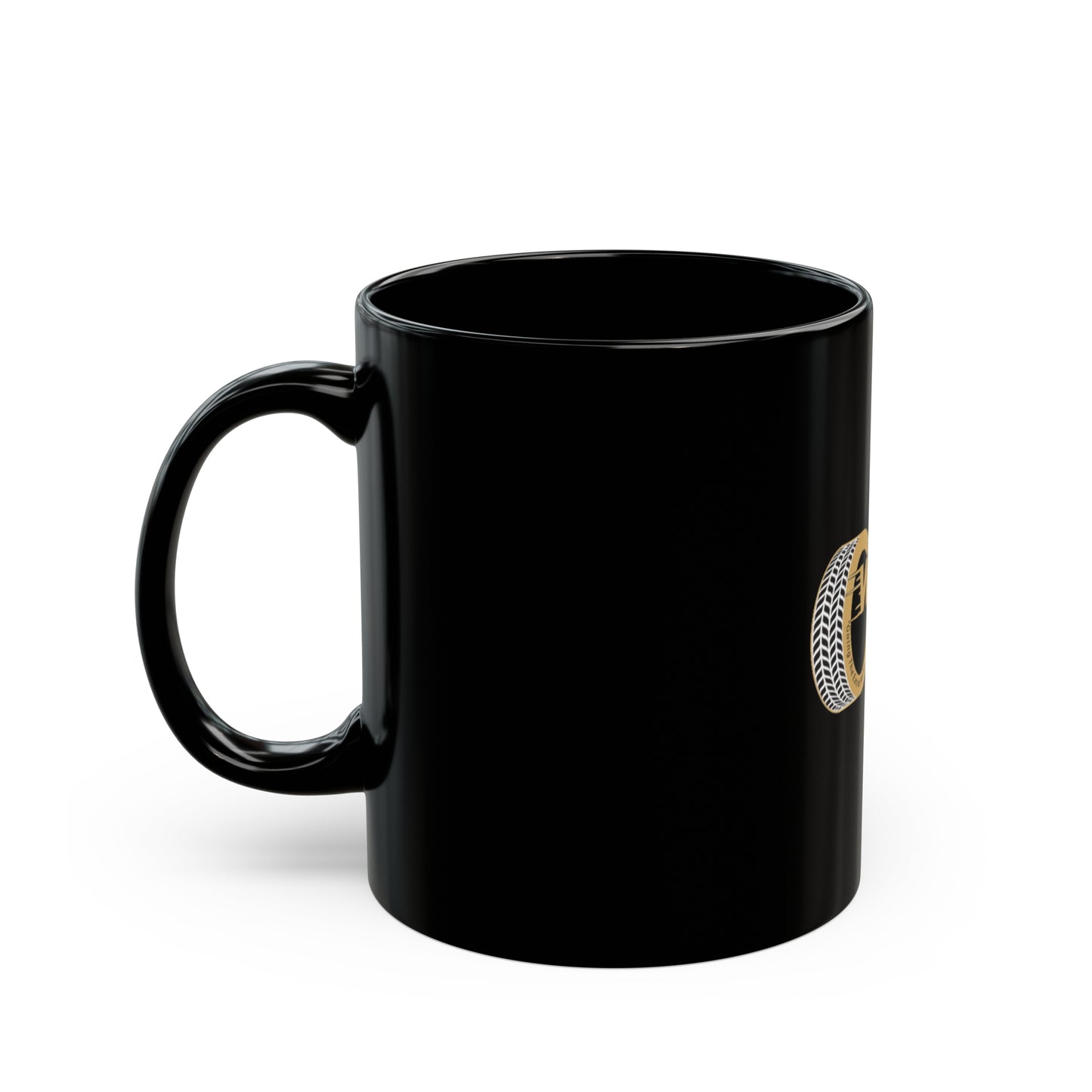 Wheel Power Black Mug (11oz, 15oz)