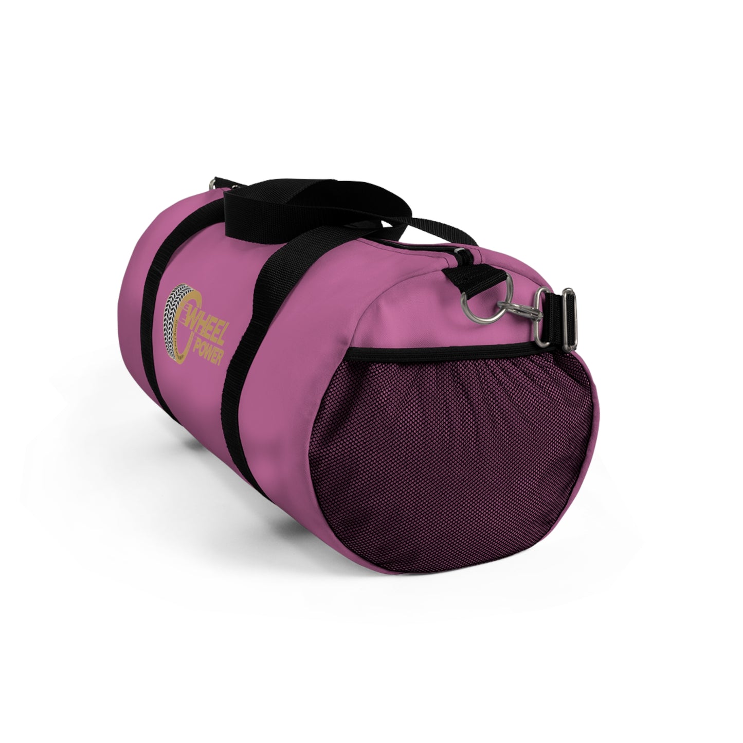 Pink Wheel Power Duffel Bag