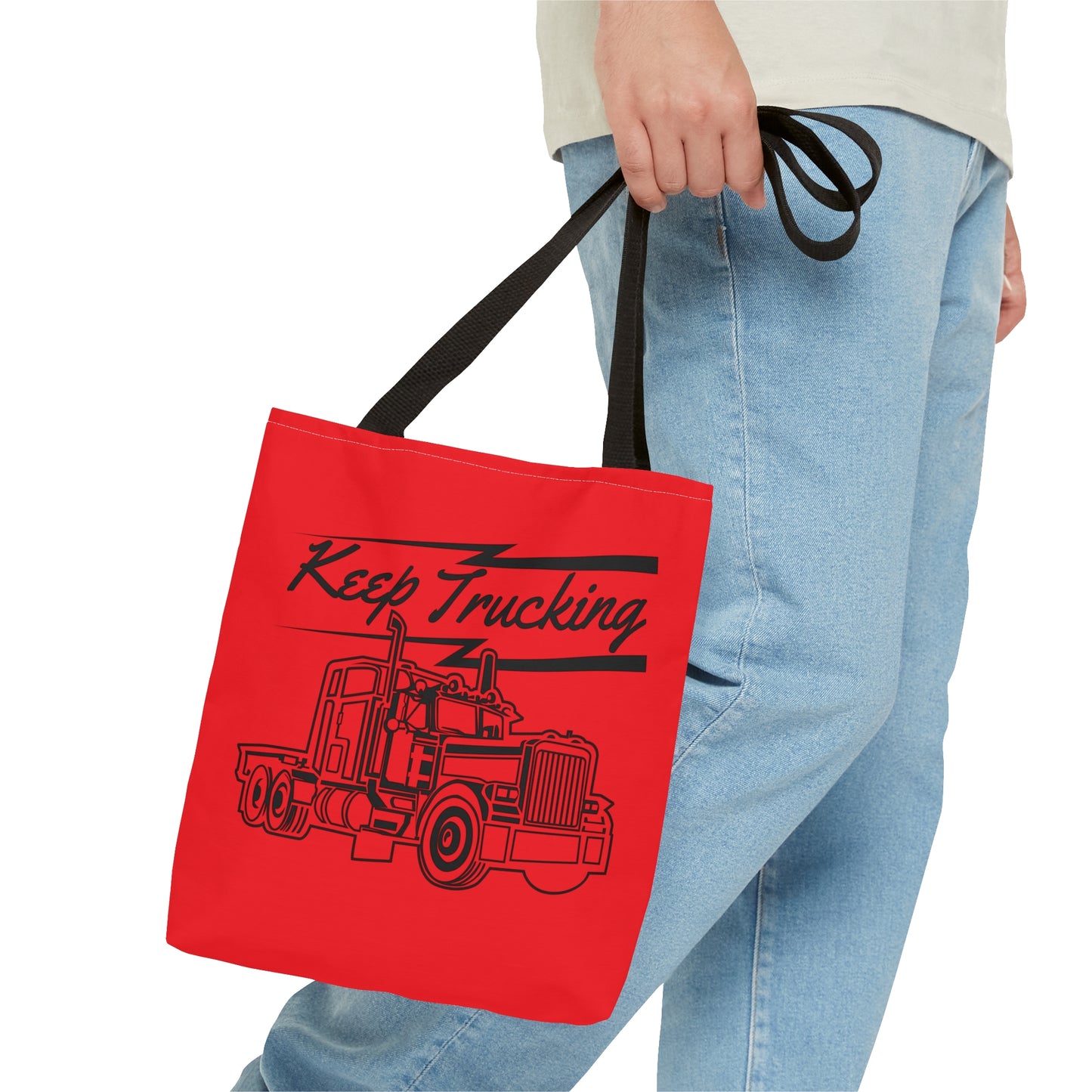 Keep Trucking Tote Bag