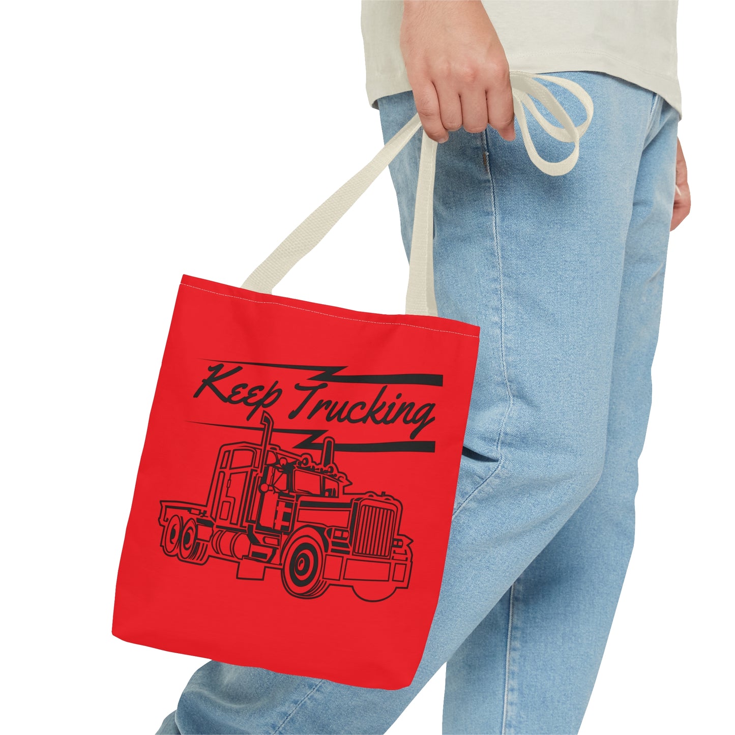 Keep Trucking Tote Bag