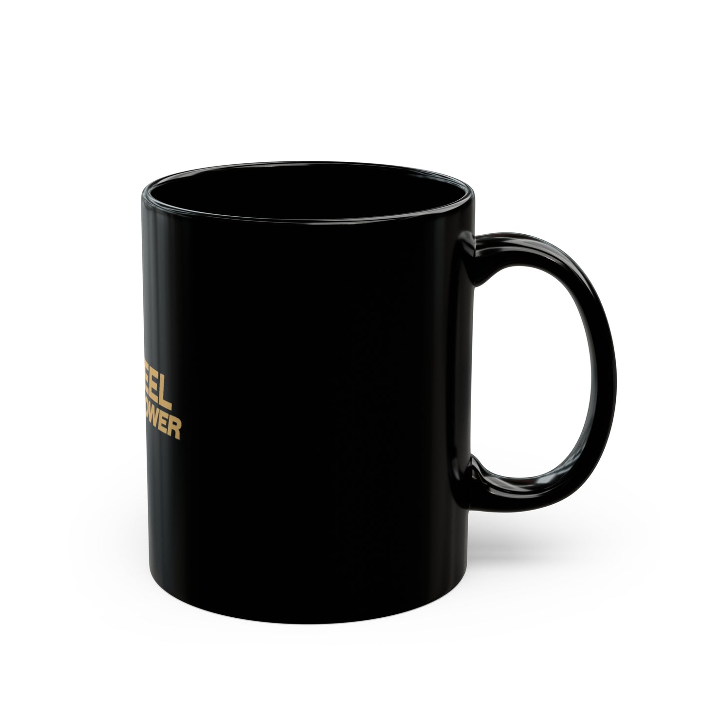 Wheel Power Black Mug (11oz, 15oz)