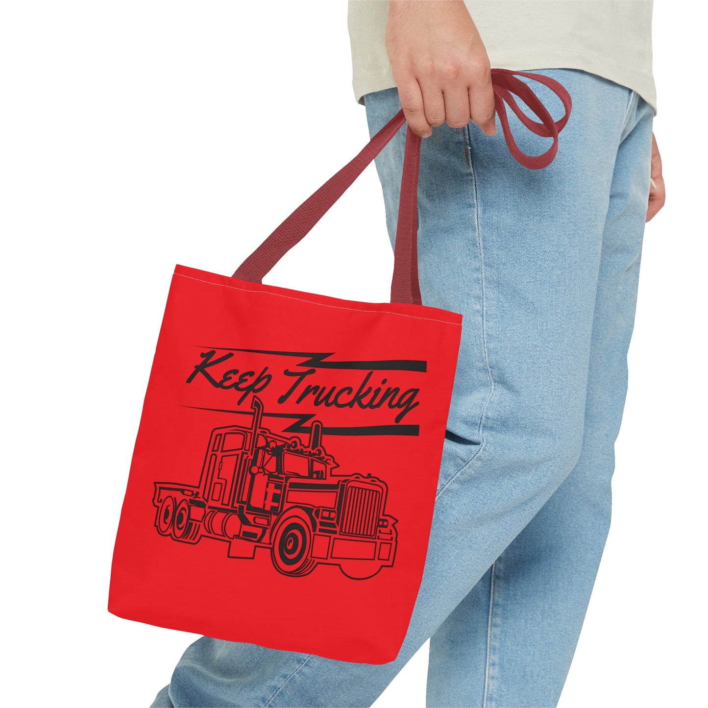 Keep Trucking Tote Bag