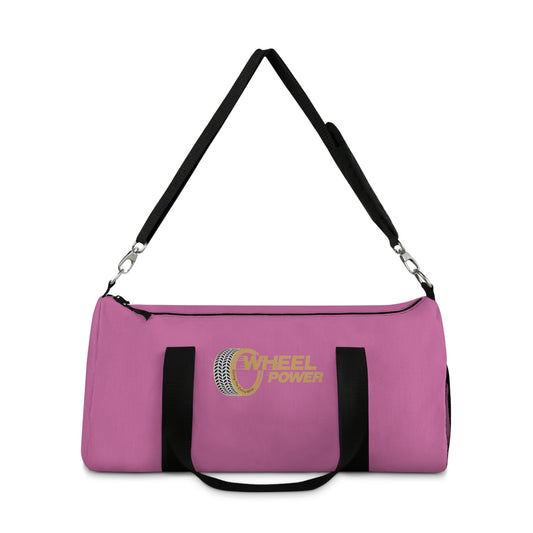 Pink Wheel Power Duffel Bag