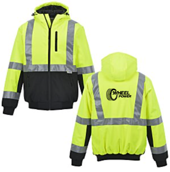 Wheel Power Xtreme-Flex Insulated Soft Shell Hooded Jacket